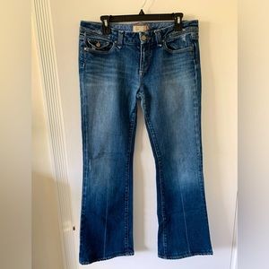 Paige denim, size 32 women’s jeans. Flare leg/boot cut.